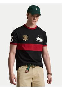 Polo Ralph Lauren T-Shirt 710B14218001 Czarny Regular Fit. Typ kołnierza: polo. Kolor: czarny. Materiał: bawełna #1