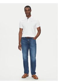 Barbour Polo Tartan MML0012WH11 Biały Tailored Fit. Typ kołnierza: polo. Kolor: biały. Materiał: bawełna #3