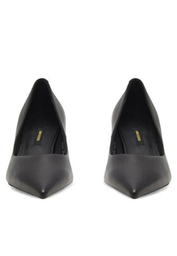 Gino Rossi - GINO ROSSI Czółenka ZOFIA-V1681-21-2 Czarny. Kolor: czarny. Materiał: skóra. Obcas: na szpilce