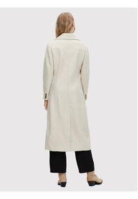 YAS Płaszcz wełniany Mori 26024300 Beżowy Regular Fit. Kolor: beżowy. Materiał: syntetyk #6