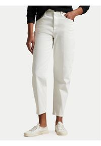 Polo Ralph Lauren Jeansy 211969399001 Biały Tapered Fit. Kolor: biały #1