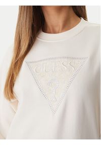 Guess Bluza W6GQ09 K3183 Écru Regular Fit. Materiał: bawełna #2