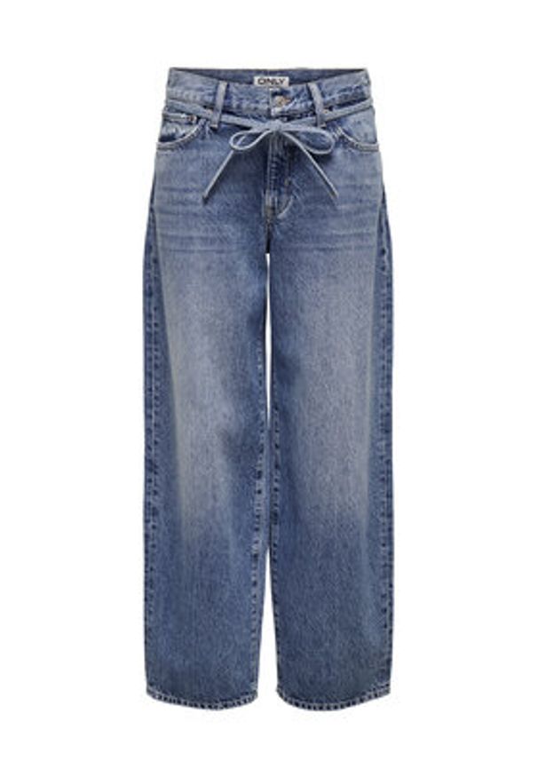 only - ONLY Jeansy Gianna 15325796 Niebieski Balloon Fit. Kolor: niebieski
