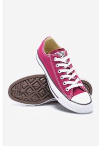 Converse - Tenisówki Chuck Taylor All Star. Nosek buta: okrągły. Zapięcie: sznurówki. Kolor: czerwony. Materiał: guma. Szerokość cholewki: normalna