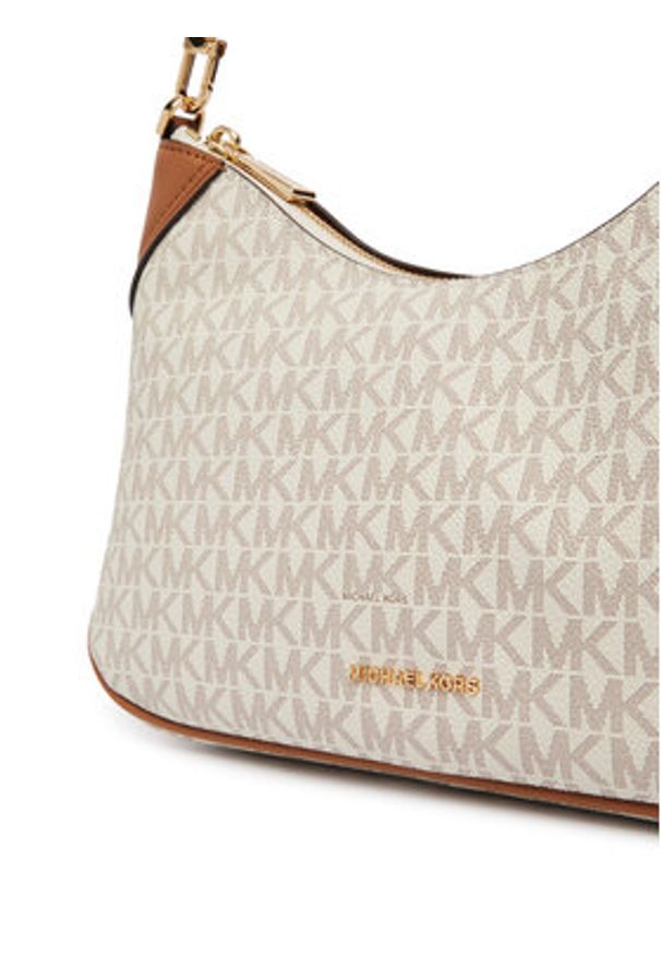 MICHAEL Michael Kors Torebka 32S6GJ6W8B Beżowy jasny. Kolor: beżowy. Materiał: skórzane