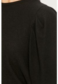Vero Moda - Sweter. Okazja: na co dzień. Kolor: czarny. Materiał: dzianina. Długość rękawa: długi rękaw. Długość: długie. Styl: casual #2