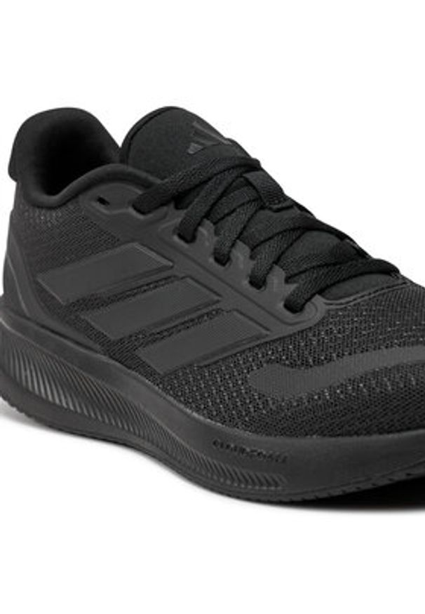 Adidas - adidas Sneakersy Runfalcon 5 J IE8586 Czarny. Kolor: czarny. Materiał: materiał, mesh