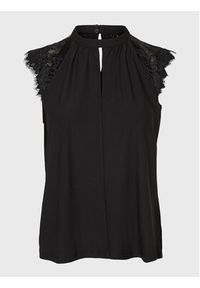 Vero Moda Bluzka Milla 10226072 Czarny Regular Fit. Kolor: czarny. Materiał: syntetyk #5