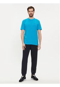 BOSS - Boss T-Shirt 50506373 Niebieski Regular Fit. Kolor: niebieski. Materiał: bawełna #3