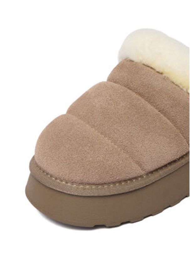 Badura Śniegowce EO-CORA-TS6301-01 Szary. Kolor: szary. Materiał: skóra, zamsz