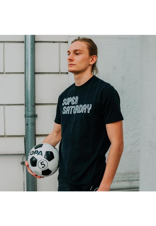 COPA FOOTBALL - Koszulka dla dorosłych - Super Sábado - Czarny. Kolor: czarny. Sport: piłka nożna