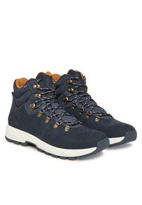 Helly Hansen Trekkingi Coastal 11740_860 Granatowy. Kolor: niebieski. Materiał: nubuk, skóra. Sport: turystyka piesza #6