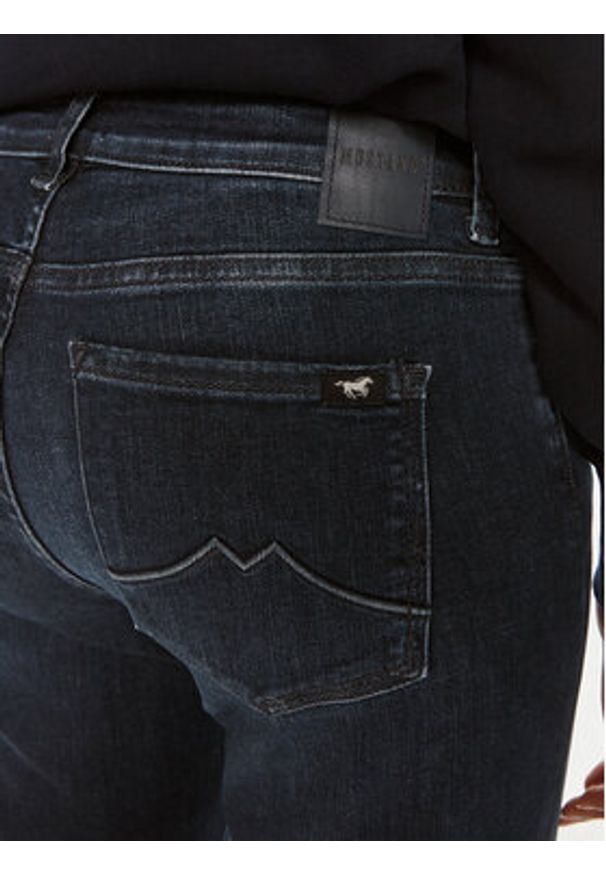 Mustang Jeansy Crosby 1013593 Granatowy Straight Fit. Kolor: niebieski