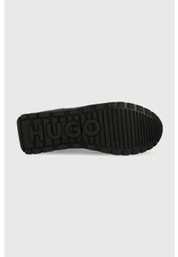 Hugo - HUGO sneakersy Icelin 50470360.421. Nosek buta: okrągły. Zapięcie: sznurówki. Kolor: niebieski. Materiał: guma #2