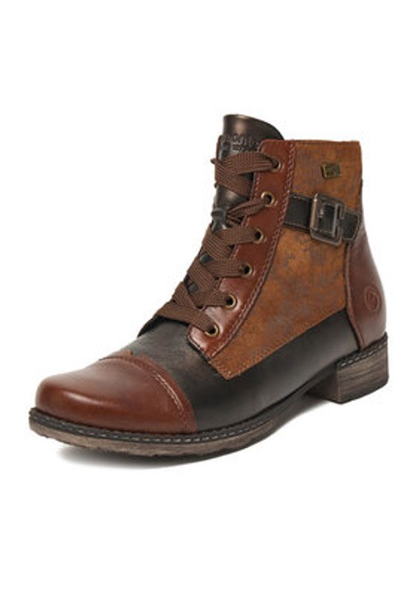 Remonte Trzewiki CEO-D4381-24 Brązowy. Kolor: brązowy. Materiał: materiał, syntetyk