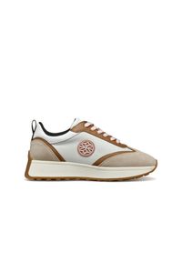 Trenerzy damscy Geox Amabel A. Kolor: beżowy, biały, wielokolorowy #1