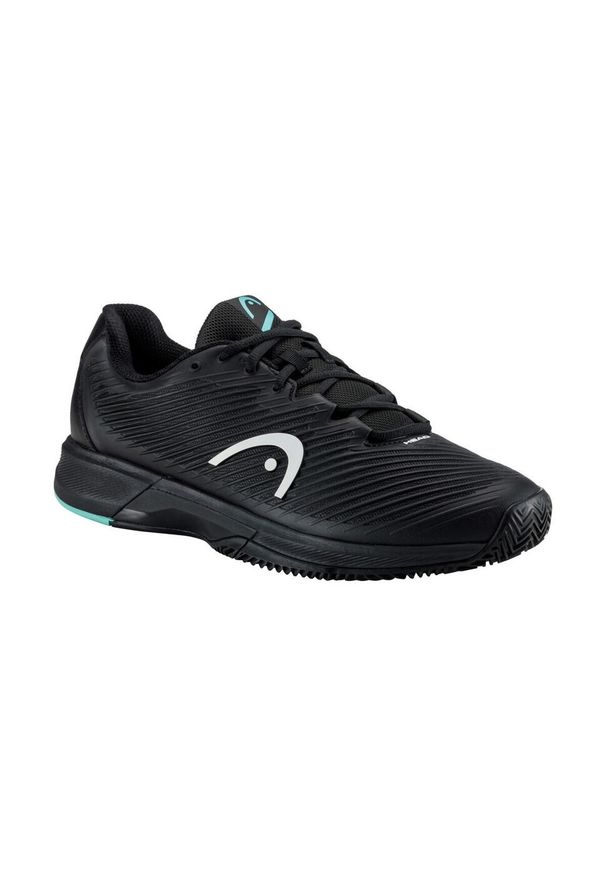 Buty tenisowe męskie Head Revolt Pro 4.0 Clay 273213. Kolor: czarny, niebieski, wielokolorowy. Materiał: syntetyk, tkanina, materiał. Sport: tenis
