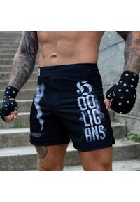 Spodenki Sportowe Męskie na trening i siłownię EXTREME HOBBY HOOLS. Kolor: czarny. Materiał: poliester, elastan. Sport: fitness