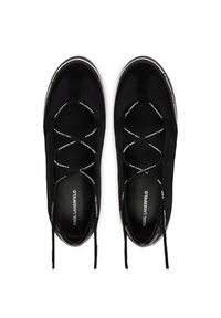 Karl Lagerfeld - KARL LAGERFELD Baleriny Altia KL66111 Czarny. Kolor: czarny. Materiał: skóra #3