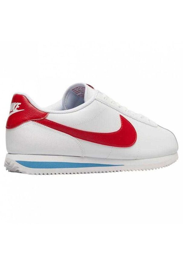 Nike - Trampki Męskie Skóra Cortez. Kolor: czerwony, wielokolorowy, biały. Materiał: skóra. Sezon: zima