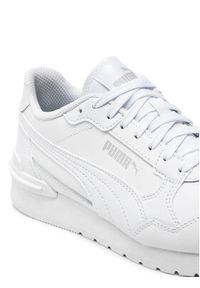 Puma Sneakersy St Runner v4 L Jr 399736 02 Biały. Kolor: biały. Materiał: skóra