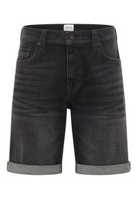 Mustang Szorty jeansowe Washington 1016453 Czarny Straight Fit. Kolor: czarny. Materiał: bawełna #5