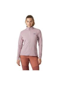 Bluza damska Helly Hansen Versalite Fleece. Kolor: fioletowy. Materiał: polar. Sport: narciarstwo