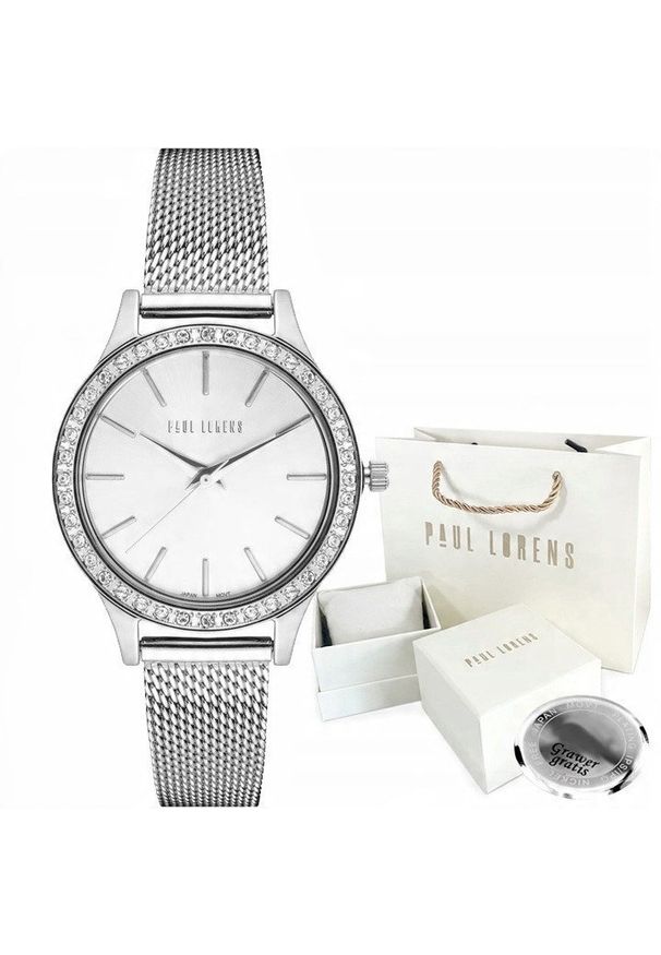 Zegarek damski Paul Lorens VANESSA-3C1 Z GRAWEREM (25 liter)