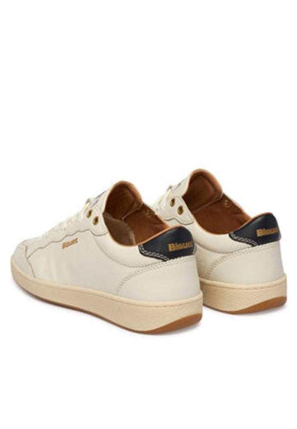 Blauer Sneakersy S6MURRAY20/LEA Biały. Kolor: biały. Materiał: skóra