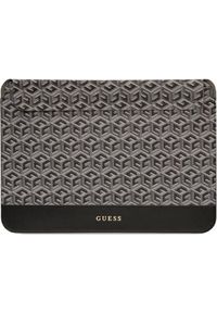 Etui Guess GUESS SLEEVE GUCS16HGCFSEK 16" CZARNY /BLACK GCUBE STRIPES. Kolor: czarny