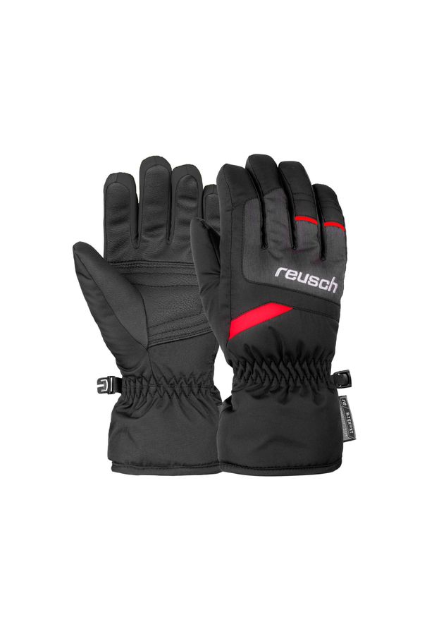 Rękawice narciarskie dziecięce Reusch Bennet R-TEX® XT Junior. Kolor: czerwony, wielokolorowy, czarny. Sport: narciarstwo