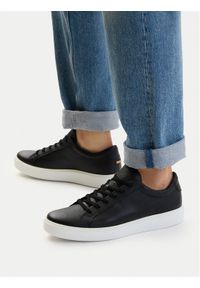 ecco - ECCO Sneakersy Soft 60 M 58240401001 Czarny. Kolor: czarny. Materiał: skóra #1