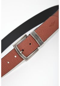 Aeronautica Militare - Pasek męski skórzany dwustronny AERONAUTICA MILITARE. Materiał: skóra #3