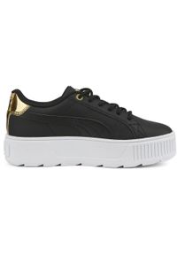 Buty do chodzenia damskie Puma Karmen Distressed. Kolor: czarny. Sport: turystyka piesza
