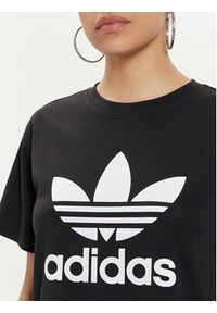 Adidas - adidas T-Shirt Trefoil IR9533 Czarny Regular Fit. Kolor: czarny. Materiał: bawełna #3