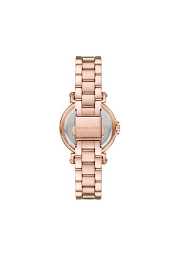 Michael Kors Zegarek Maren MK7491 Różowe złoto. Kolor: wielokolorowy, różowy, złoty