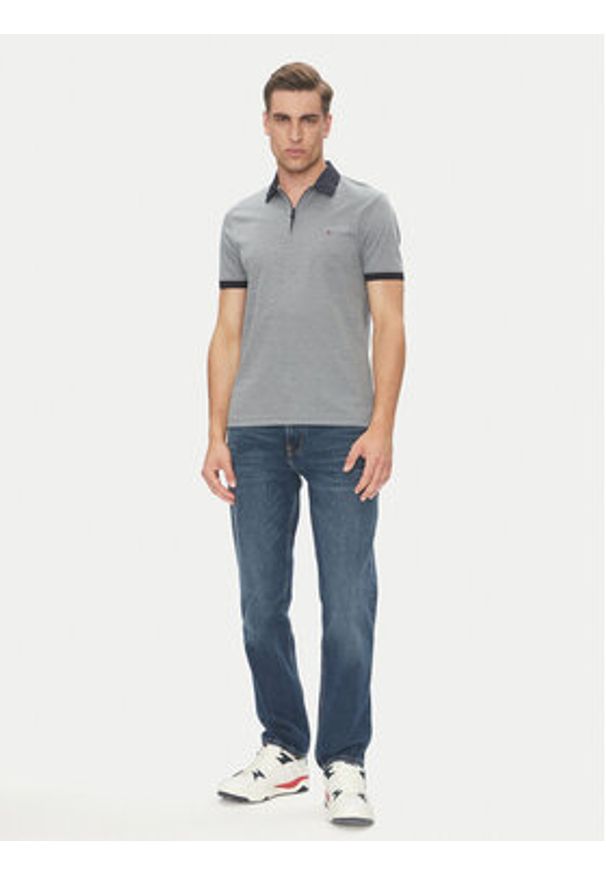 TOMMY HILFIGER - Tommy Hilfiger Polo MW0MW38492 Niebieski Regular Fit. Typ kołnierza: polo. Kolor: niebieski. Materiał: bawełna