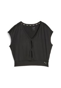 Koszulka damska Puma Studio Yogini LITe. Kolor: czarny. Sport: fitness #1