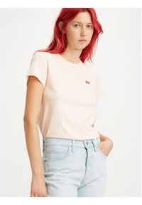 Levi's® T-Shirt The Perfect Tee 391850209 Różowy Regular Fit. Kolor: różowy