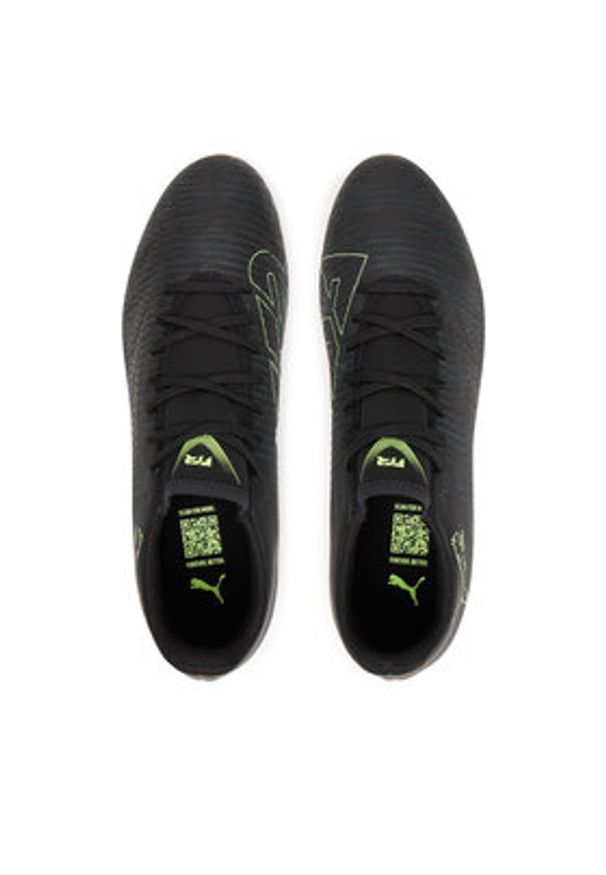 Puma Buty do piłki nożnej Future 8 Play Fg/Ag 108602 02 Czarny. Kolor: czarny. Materiał: materiał
