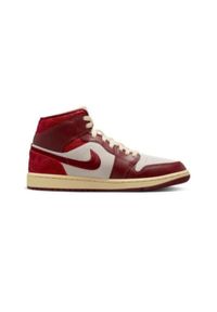 Buty sportowe Air Jordan 1 Mid SE. Kolor: czerwony #1