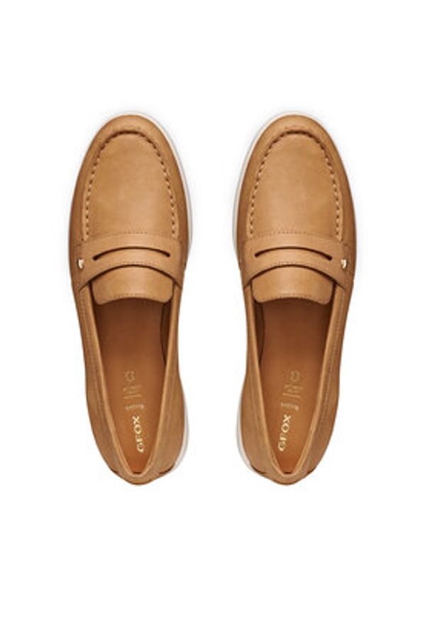 Geox Lordsy D Xand 3 D650ZB 00085 C5016 Brązowy. Kolor: brązowy. Materiał: skóra