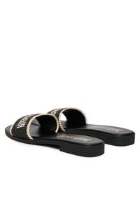 Just Cavalli Klapki 80RA3S80 ZSE60 Czarny. Kolor: czarny. Materiał: syntetyk #3