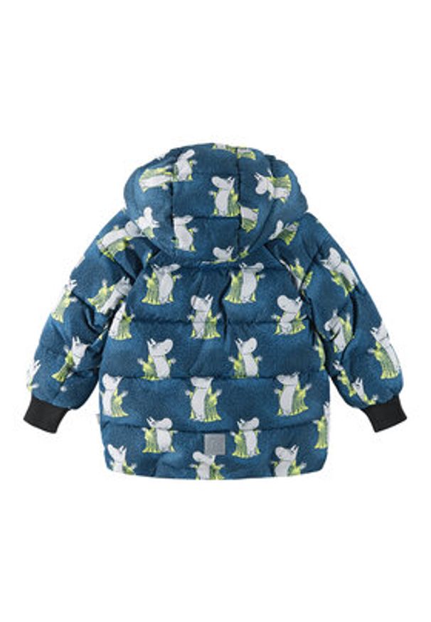 Reima Kurtka zimowa Moomin Lykta 5100013B Granatowy Regular Fit. Kolor: niebieski. Materiał: syntetyk. Sezon: zima