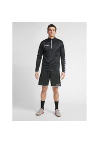 Hummel bluza sportowa na trening hml Authentic Half Zip Sweatshirt. Kolor: biały, czarny, wielokolorowy. Sport: fitness