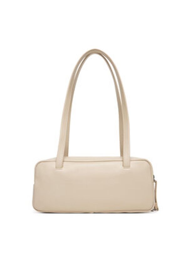 Tommy Jeans Torebka Tjw City Shoulder Bag AW0AW18075 Beżowy. Kolor: beżowy. Materiał: skórzane