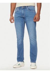 Pepe Jeans Jeansy PM207389 Niebieski Slim Fit. Kolor: niebieski