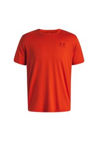 Koszulka Under Armour Sportstyle Left Chest. Kolor: pomarańczowy. Sport: fitness #1