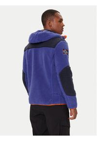 Napapijri Polar Yupik NP0A4GNS Granatowy Regular Fit. Kolor: niebieski. Materiał: syntetyk #2