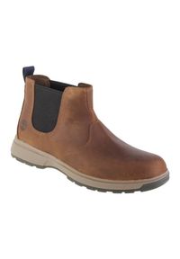 Buty Timberland Atwells Ave Chelsea M 0A5R8Z brązowe. Wysokość cholewki: za kostkę. Kolor: brązowy. Materiał: materiał, skóra, guma. Szerokość cholewki: normalna. Sezon: zima #2